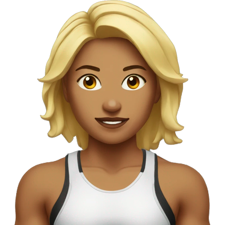 crossfit woman emoji