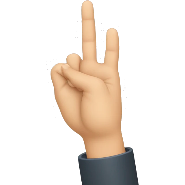 hakari's hand sign for domain expansion  emoji