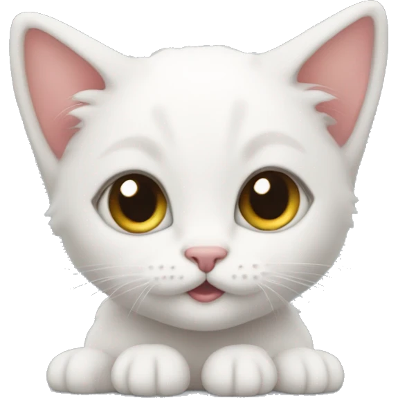 The cutest kitten in the world emoji
