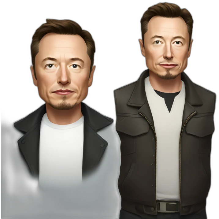 elon musk with heisenberg emoji