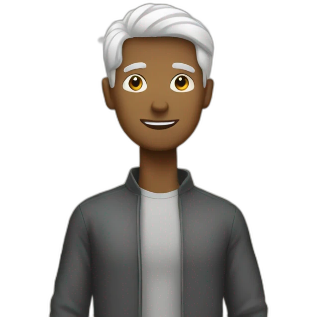 white men shopping emoji