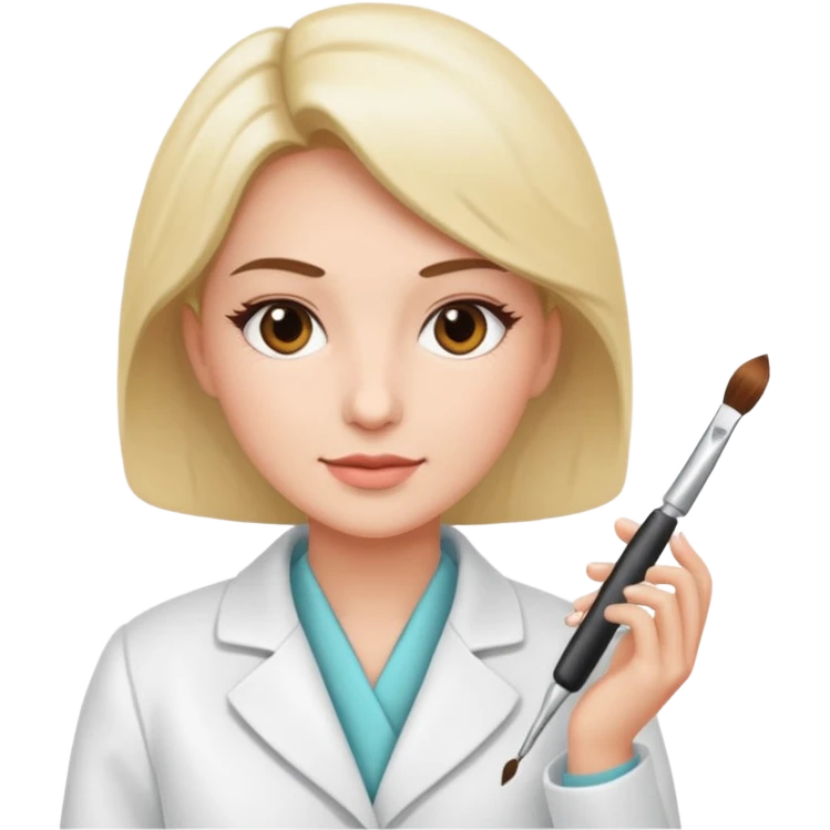 Beautician course master emoji