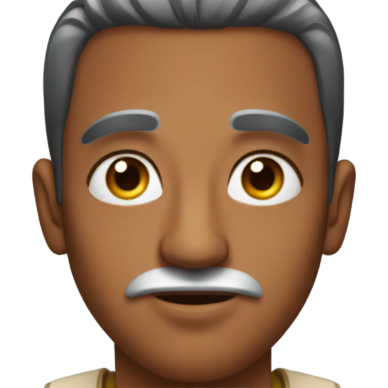 indian man with eyelashes on  emoji