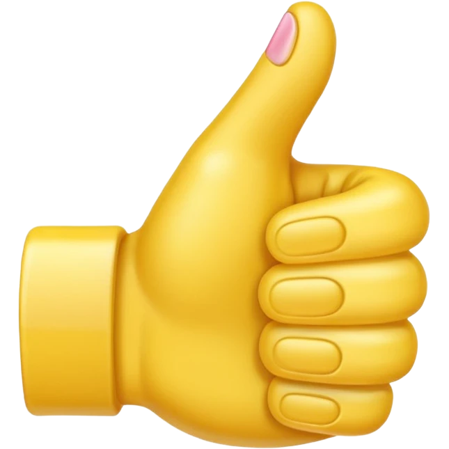 a thumbs up emoji with a thumb also pointing down attached below the pinky finger emoji