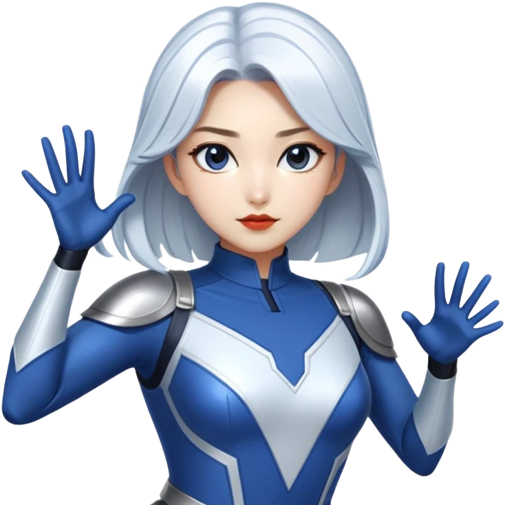 Character Luna Snow from game Marvel Rivals emoji