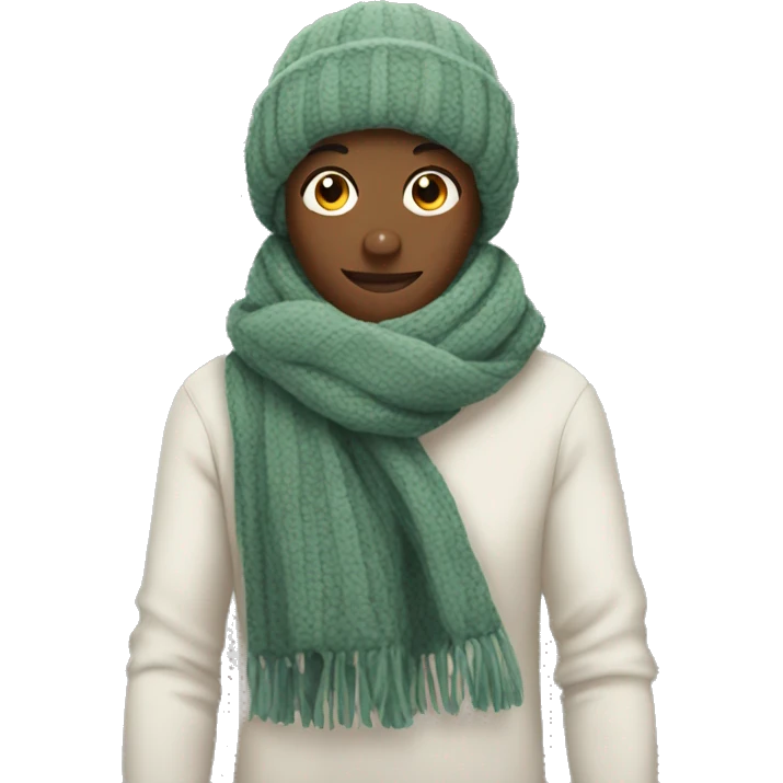 cosy scarf emoji
