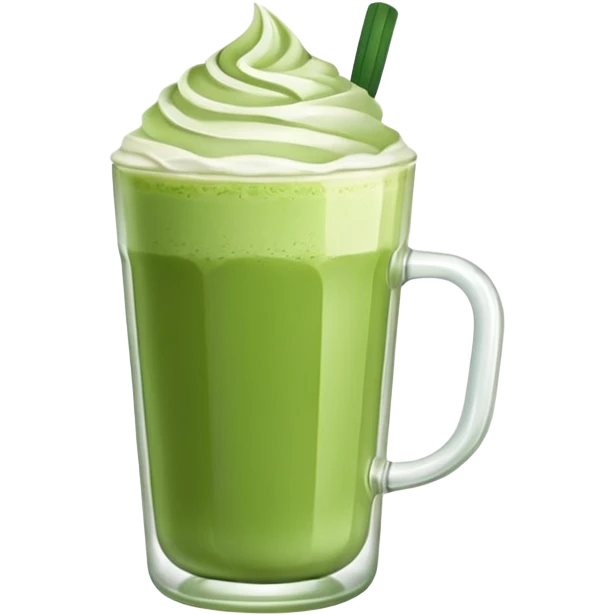 Matcha latte  emoji