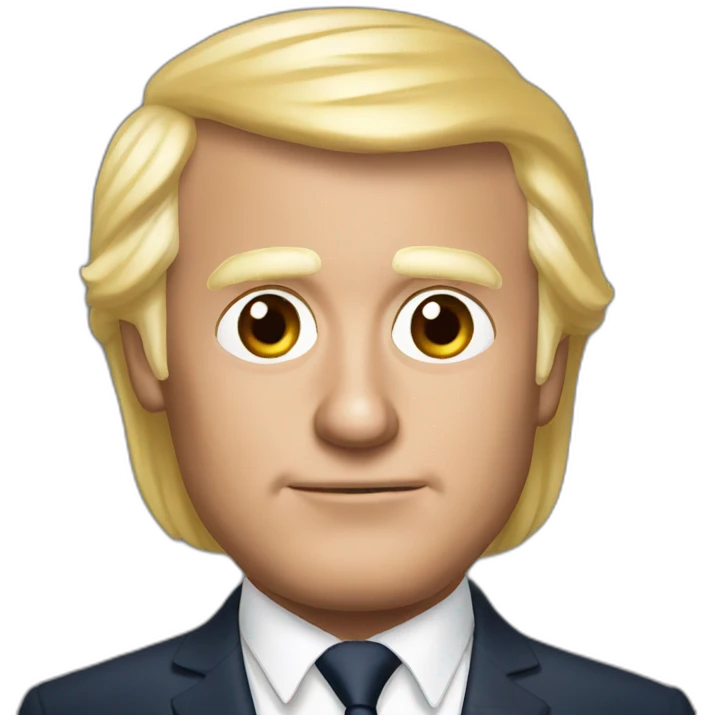 Trump-macron emoji