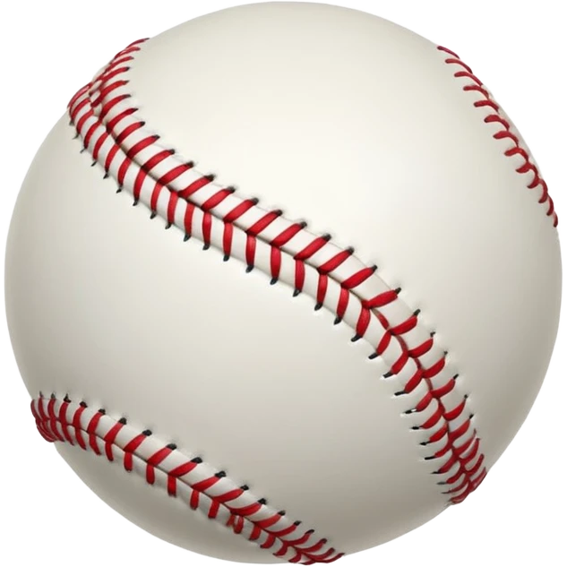 white baseball flying emoji