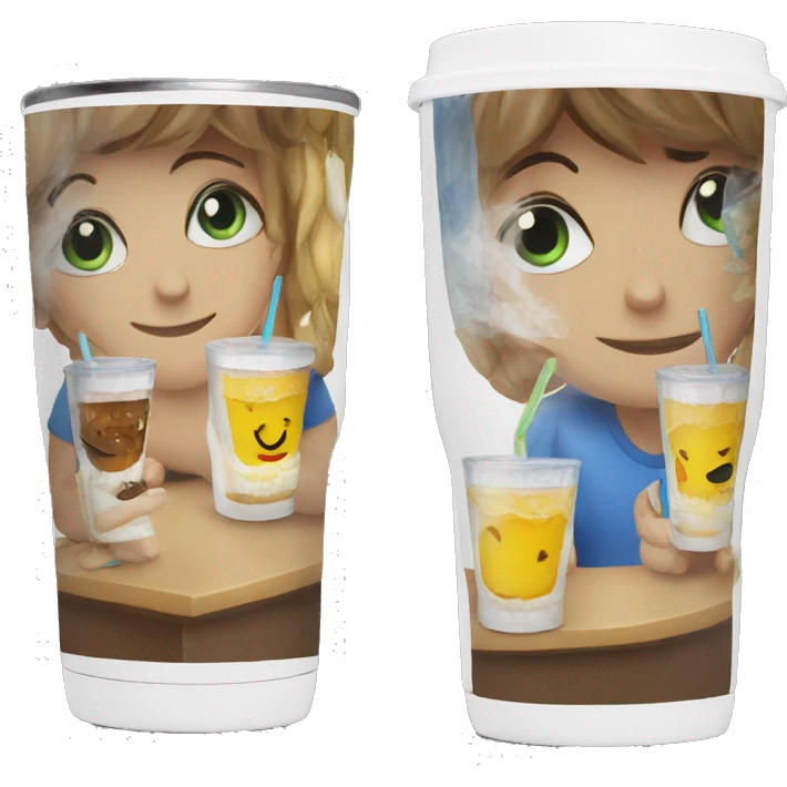 Drink tumbler mug emoji