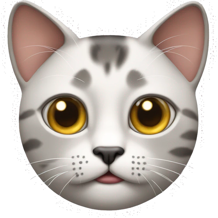 Gato con tres ojos emoji