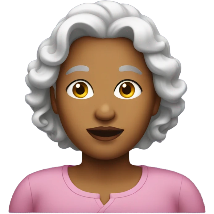 Big lady emoji