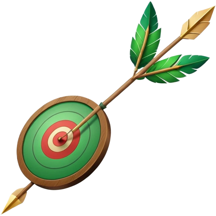 target and arrow emoji