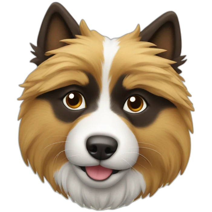 zwergspitz rural emoji