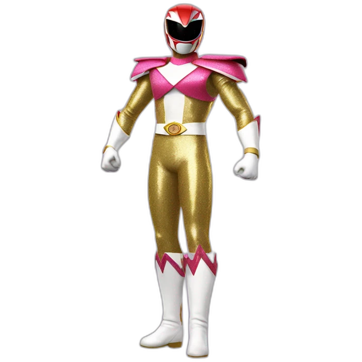 glitter power ranger full body emoji
