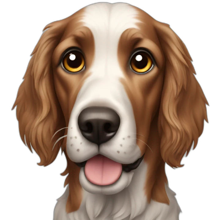 Dog Setter gordon emoji
