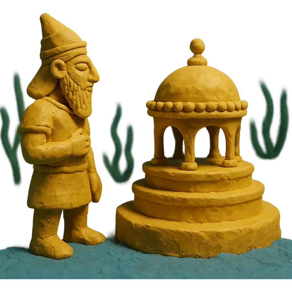 golden Anunnaki underwater base emoji