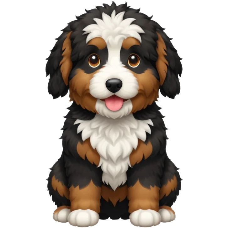 Bernedoodle emoji