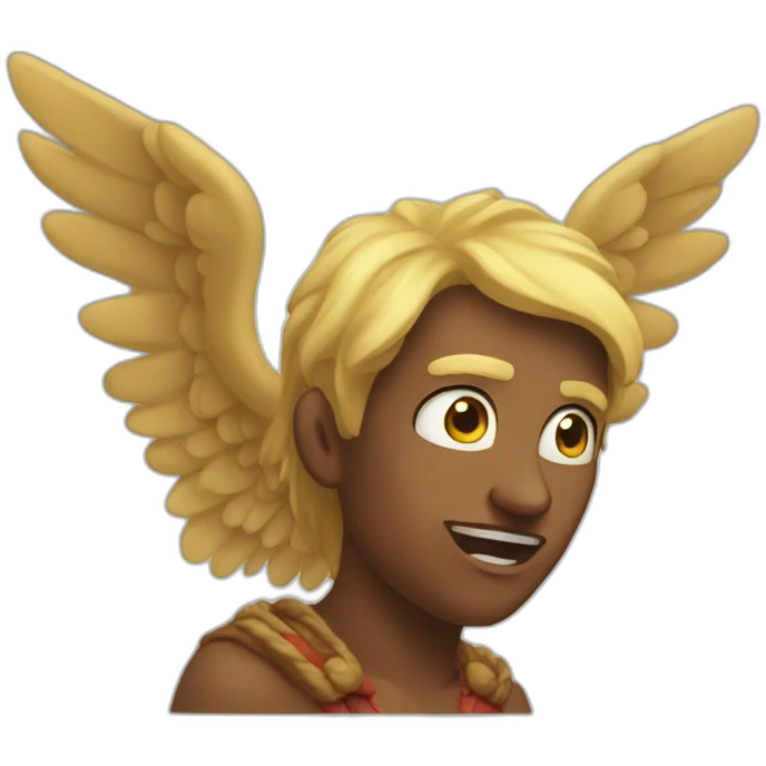 Bowwing down to god  emoji