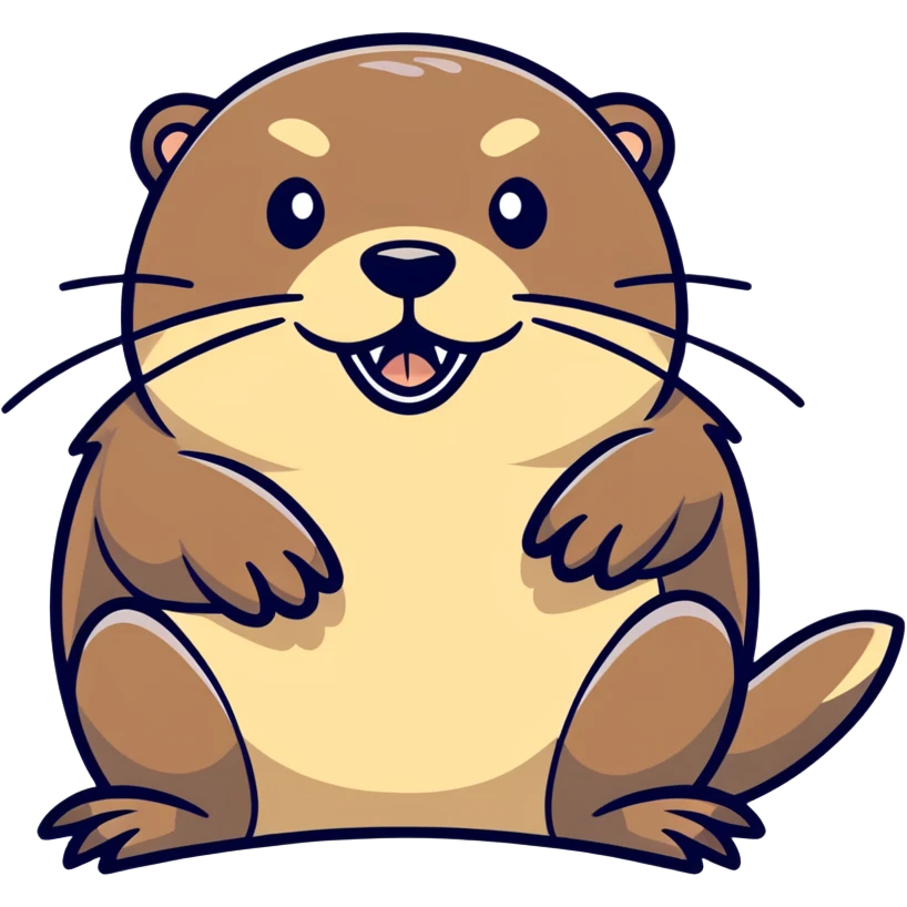 Angry baby otter  emoji