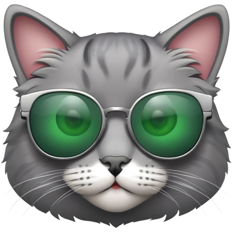 Cat with sunglassesr emoji