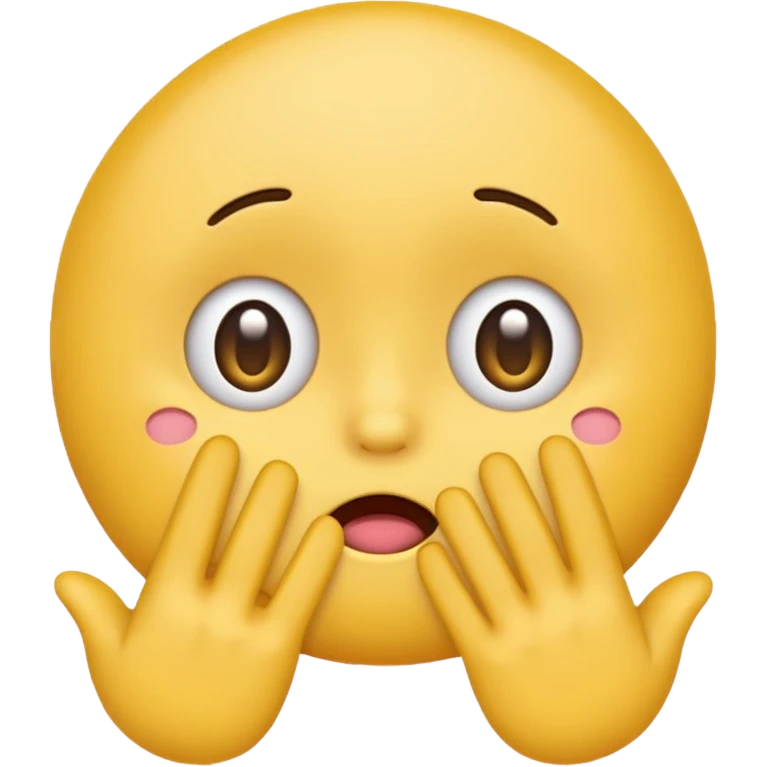  yellow emoji making mistake emoji