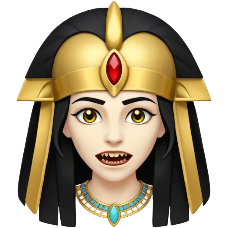 ancient egyptian vampire emoji