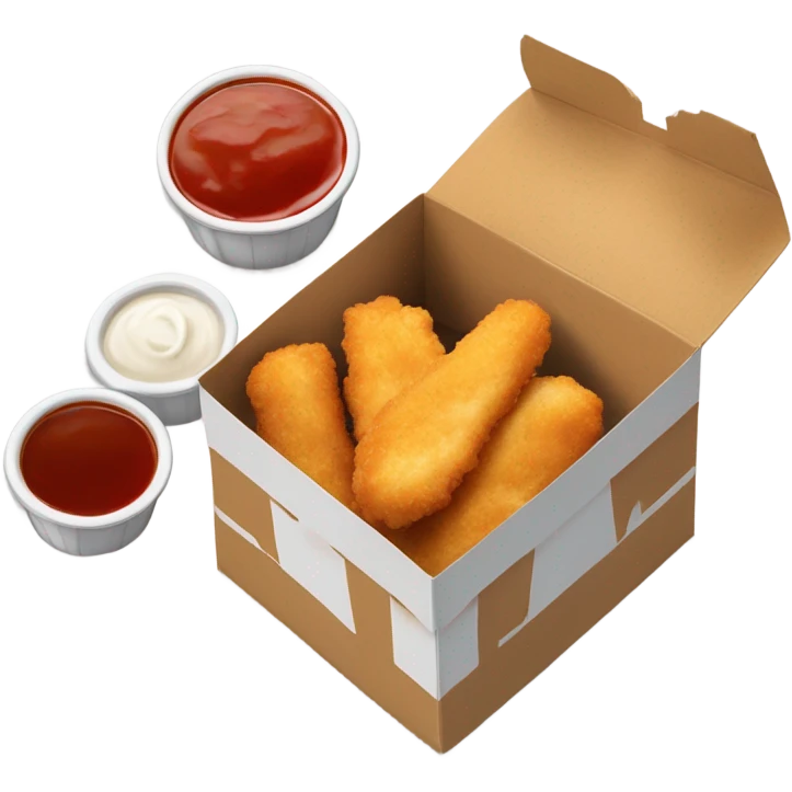 raising canes box combo emoji