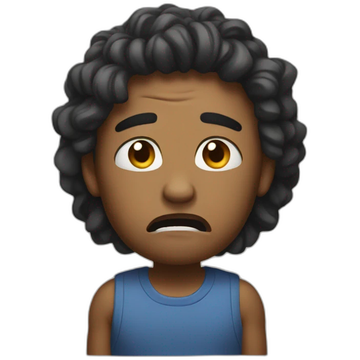 deep frustration emoji