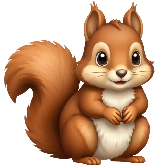 cute squirrel emoji