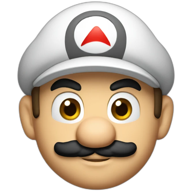 Mario fait le poirier emoji