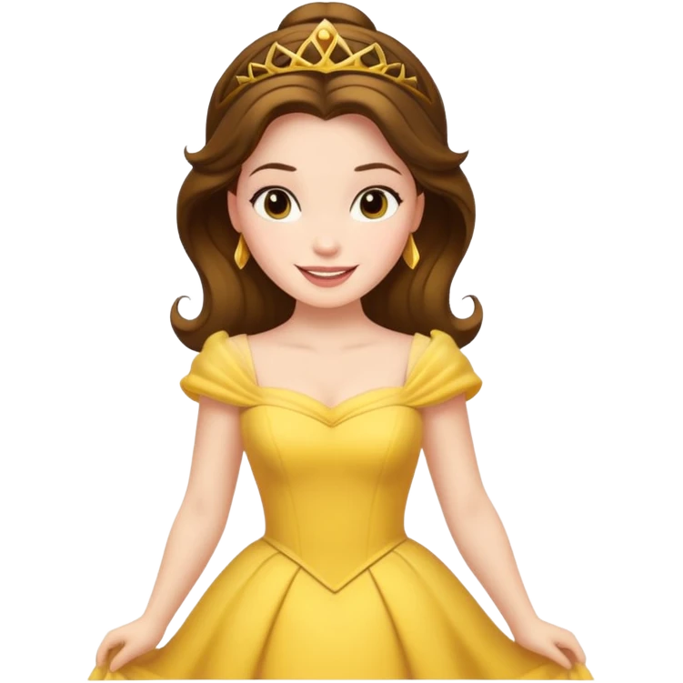 princess belle emoji