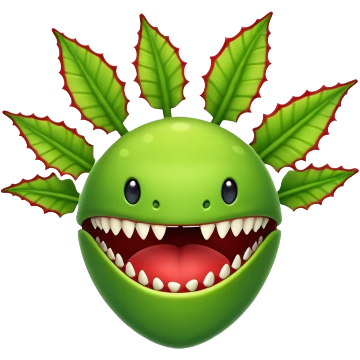 venus fly trap emoji