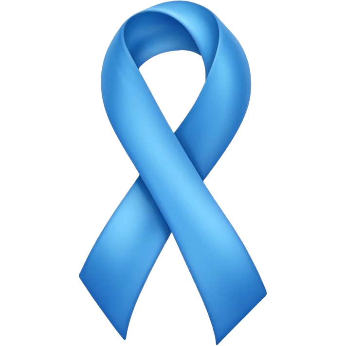 Blue ruban emoji