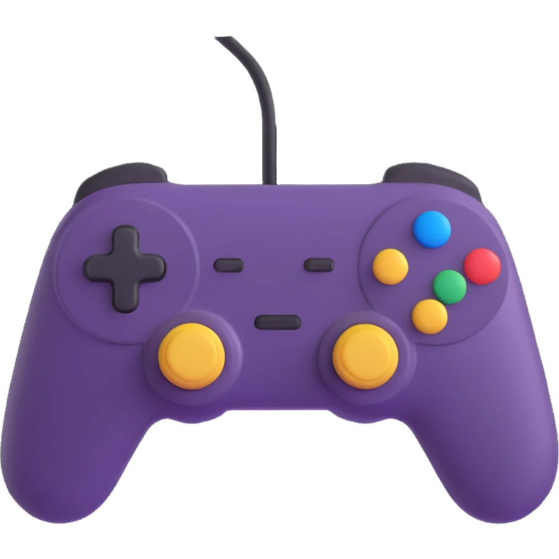 gamepad, 3D emoji style emoji