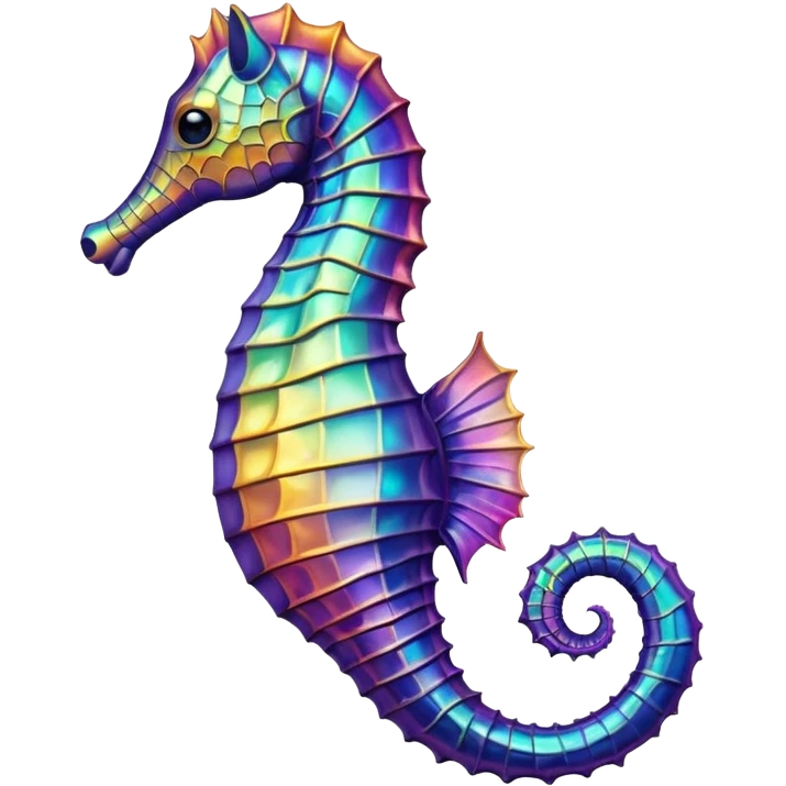 Caballo de mar real emoji