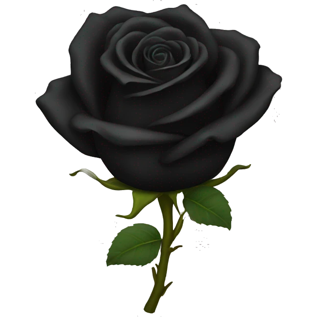 Black Rose emoji