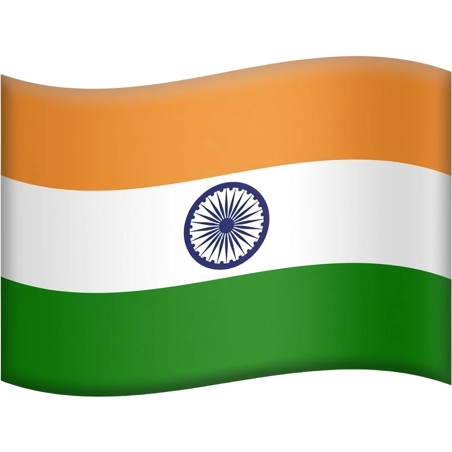 Make the flag of india emoji