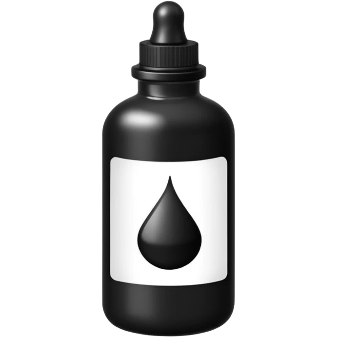 black tattoo ink  emoji