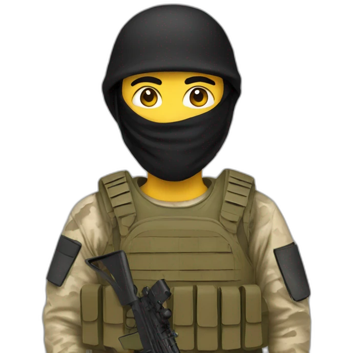 isis soldier emoji
