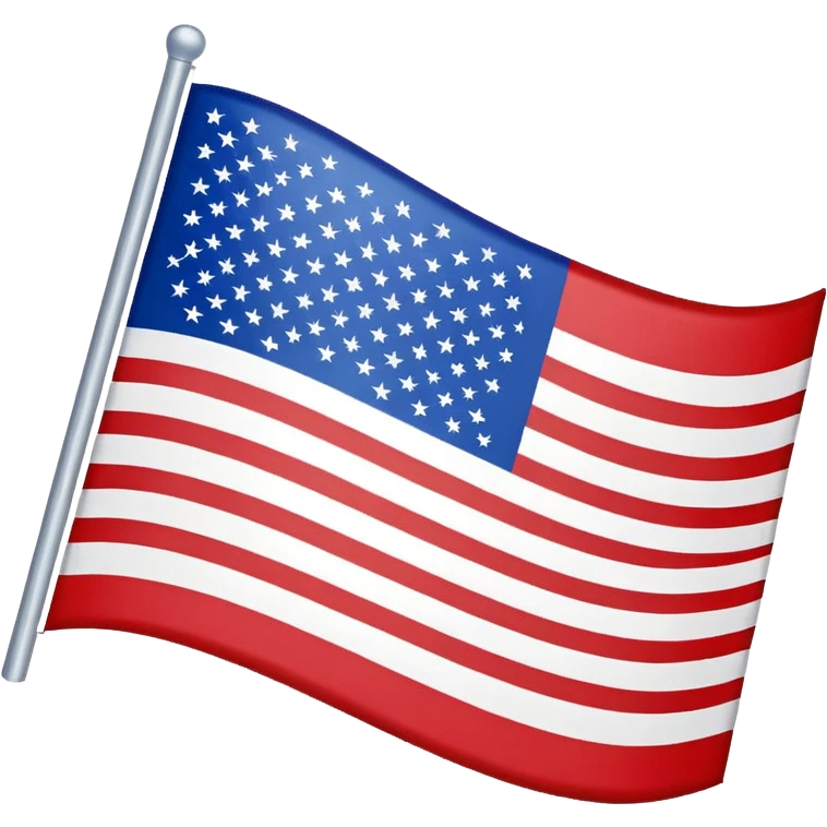 Upside down American flag emoji