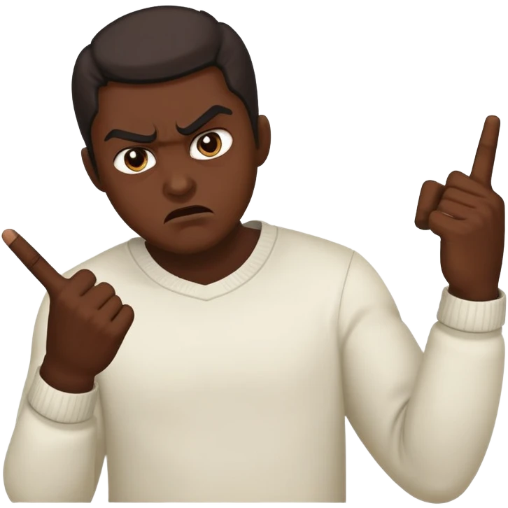 😒🖕🏾 emoji