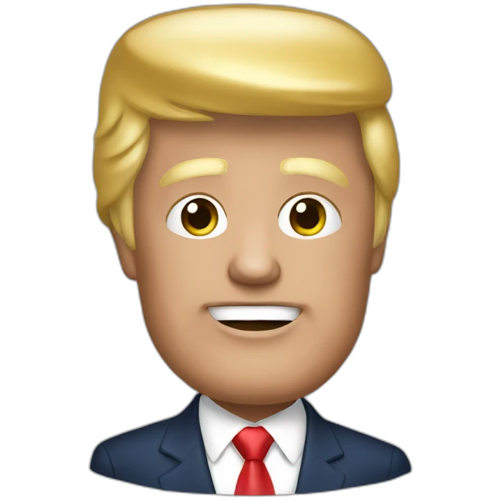 Trump as Masyanya emoji
