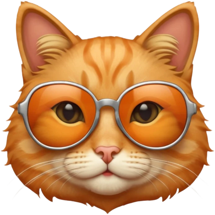 Cat wearing sunglasses emoji