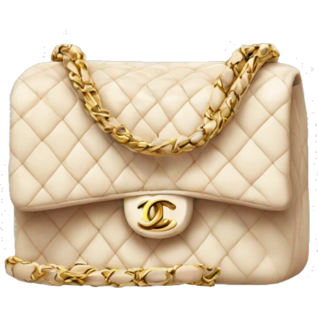 Chanel bag emoji