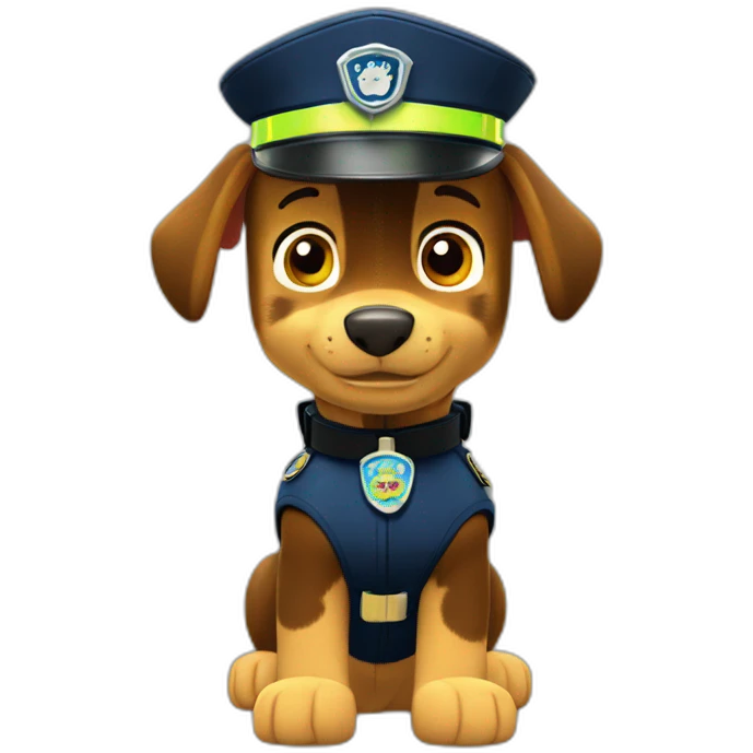 PAW PATROL POLICE emoji