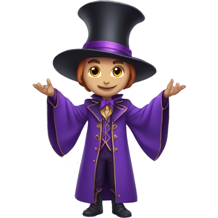 PURPLE MAGICIAN  emoji
