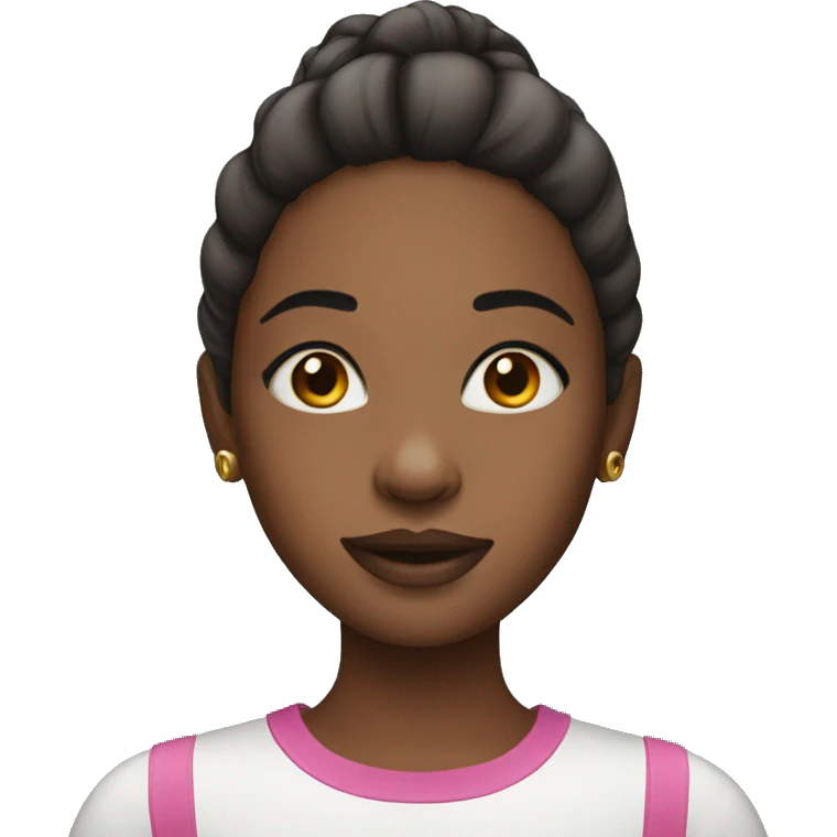 girl does make up emoji