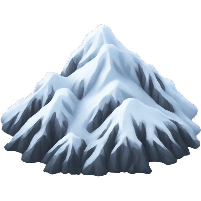 Snow mountain  emoji