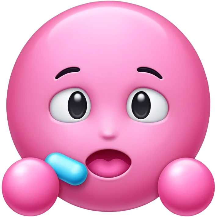 Pink emoji